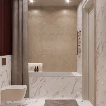 Calacatta Gold — интерьер 2