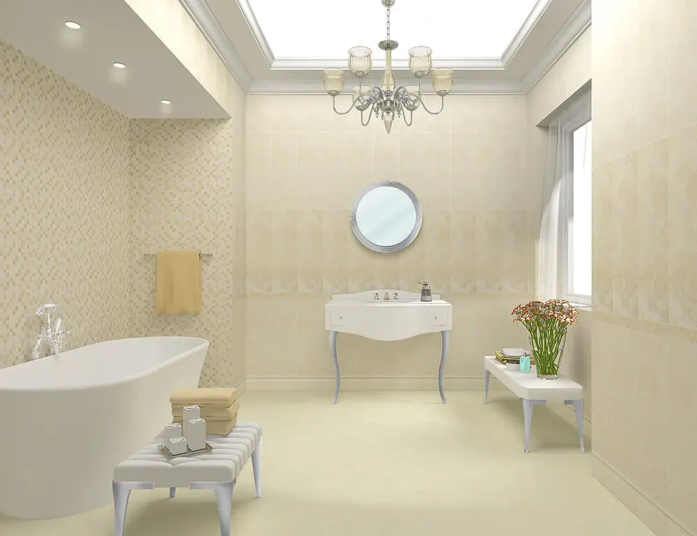 Интерьер с плиткой Ascot