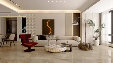 Brown marble — интерьер 3