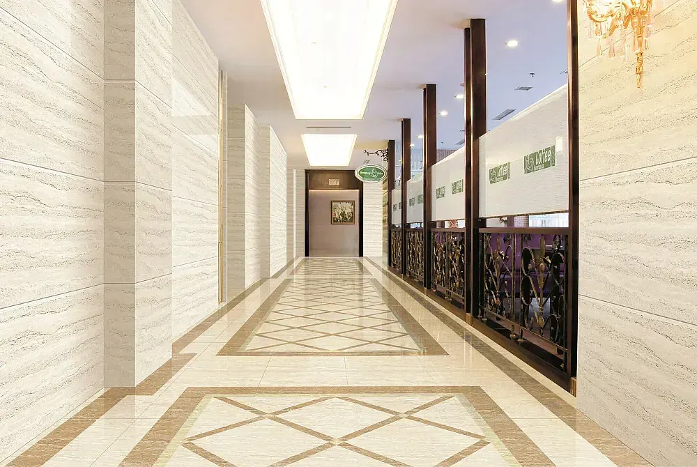 Интерьер с плиткой Basconi Home