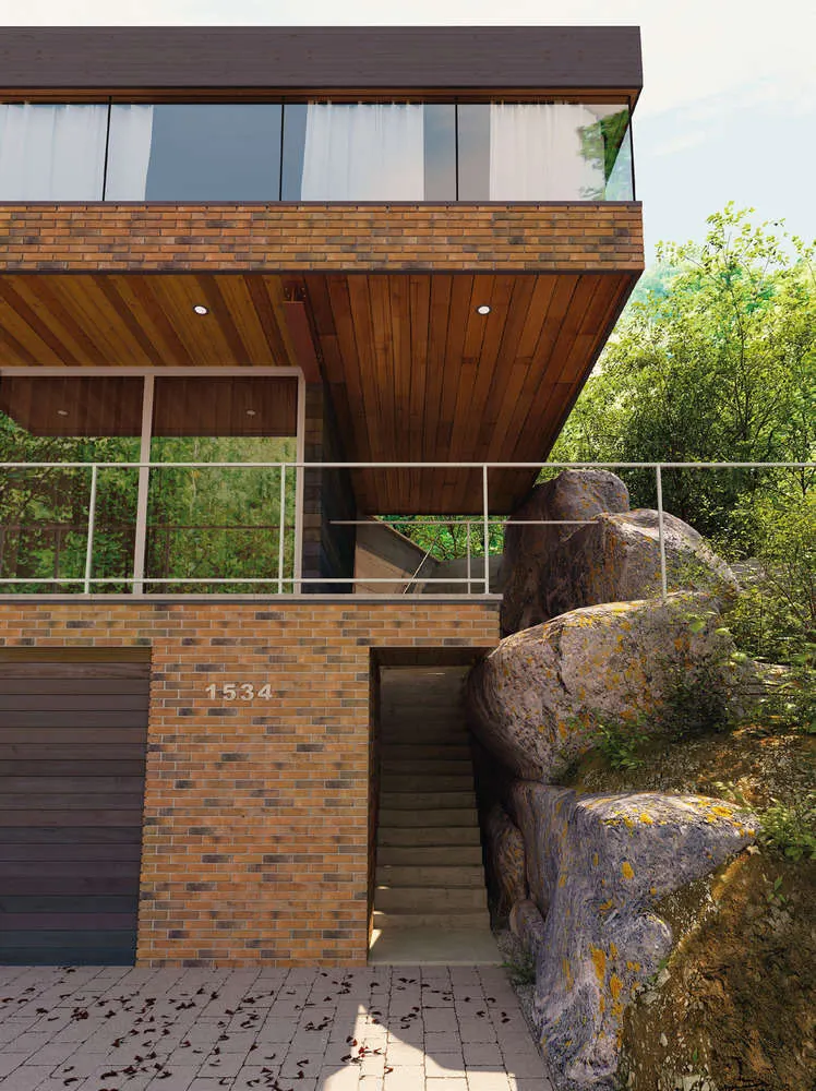 Коллекция Loft Brick в интерьере