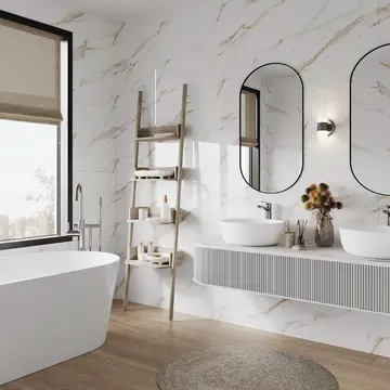 Calacatta Sharp Gold — интерьер 2