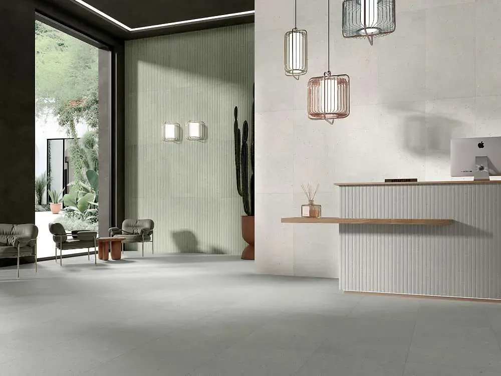 Интерьер с плиткой Dado Ceramica