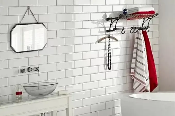 Коллекция Biselado / Liso 10x20 в интерьере