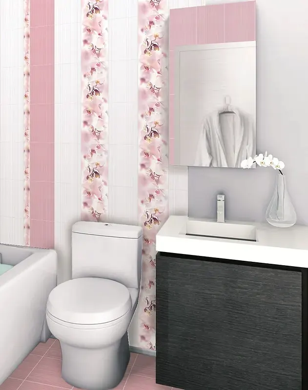 Коллекция Orchid 20x30 в интерьере