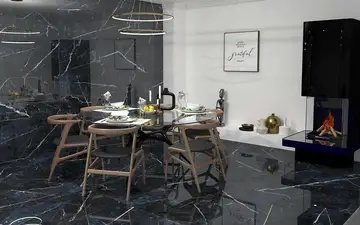 Black & Light Calacatta — интерьер 4
