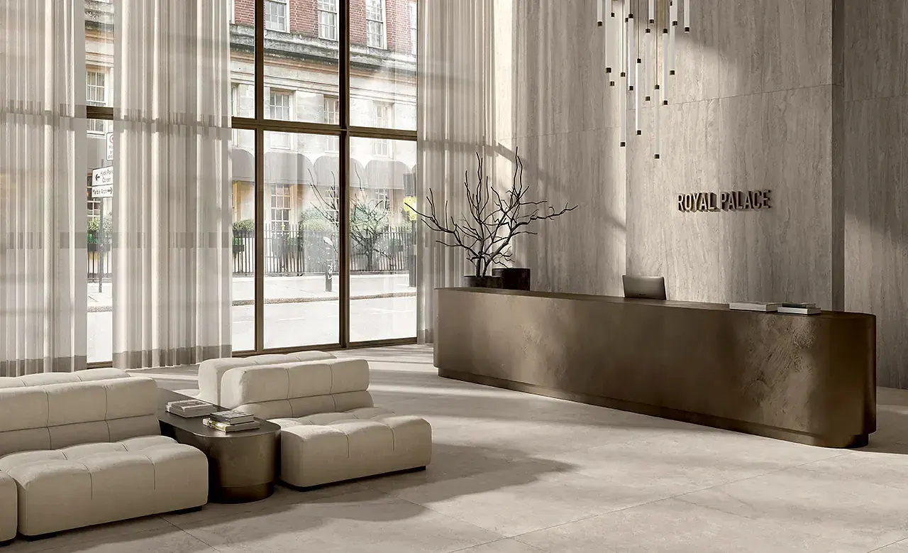 Коллекция Royal Travertino в интерьере