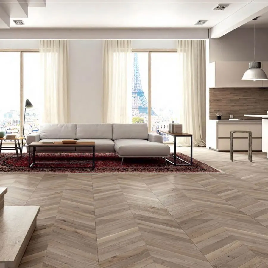 Интерьер с плиткой Goldis Tile