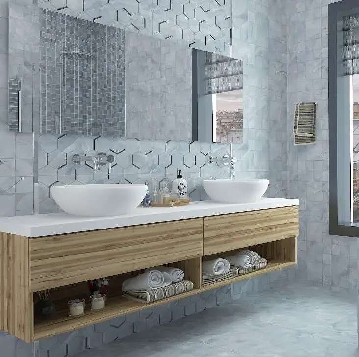 Коллекция Onice Blu в интерьере