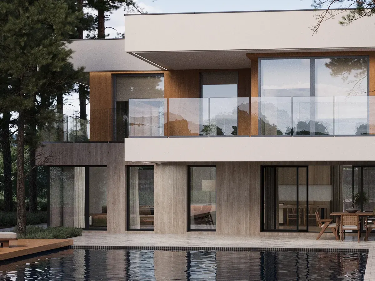 Zen Wood в интерьере