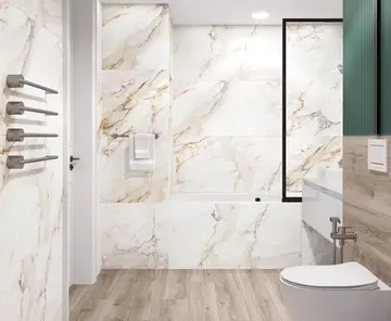 Calacatta Borgini — интерьер 2