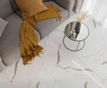 Golden White Statuario — интерьер 2