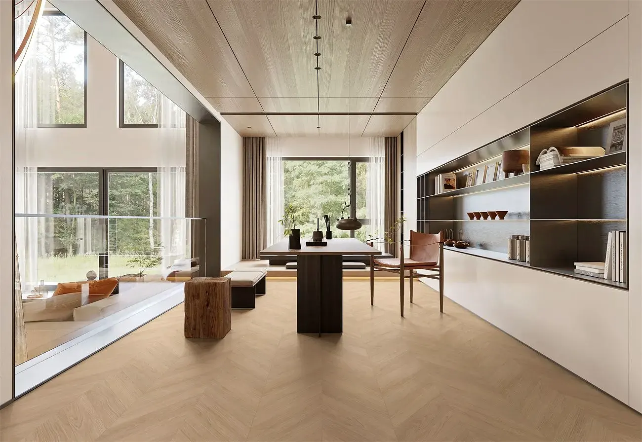 Коллекция Chevron Oak в интерьере