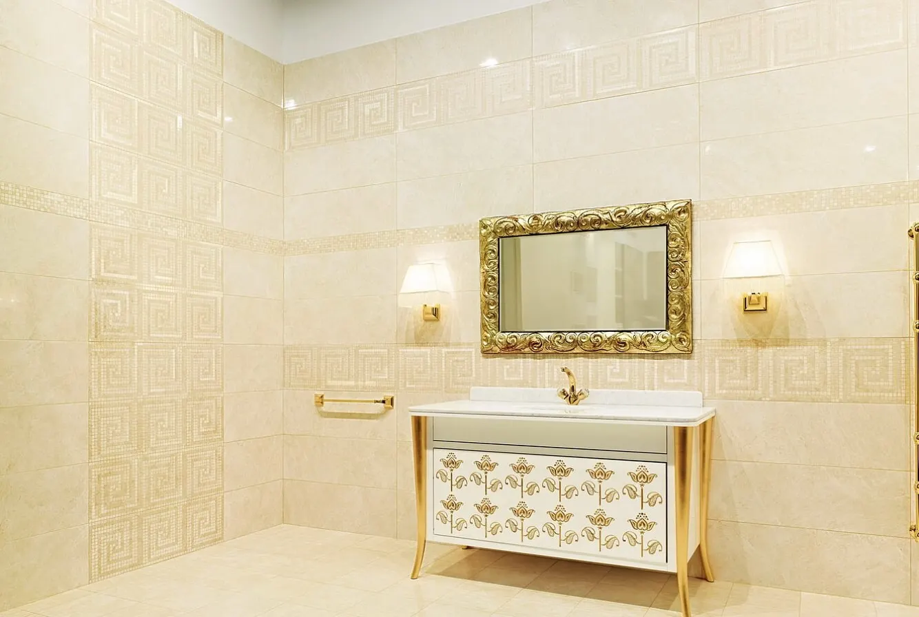Crystal marble в интерьере