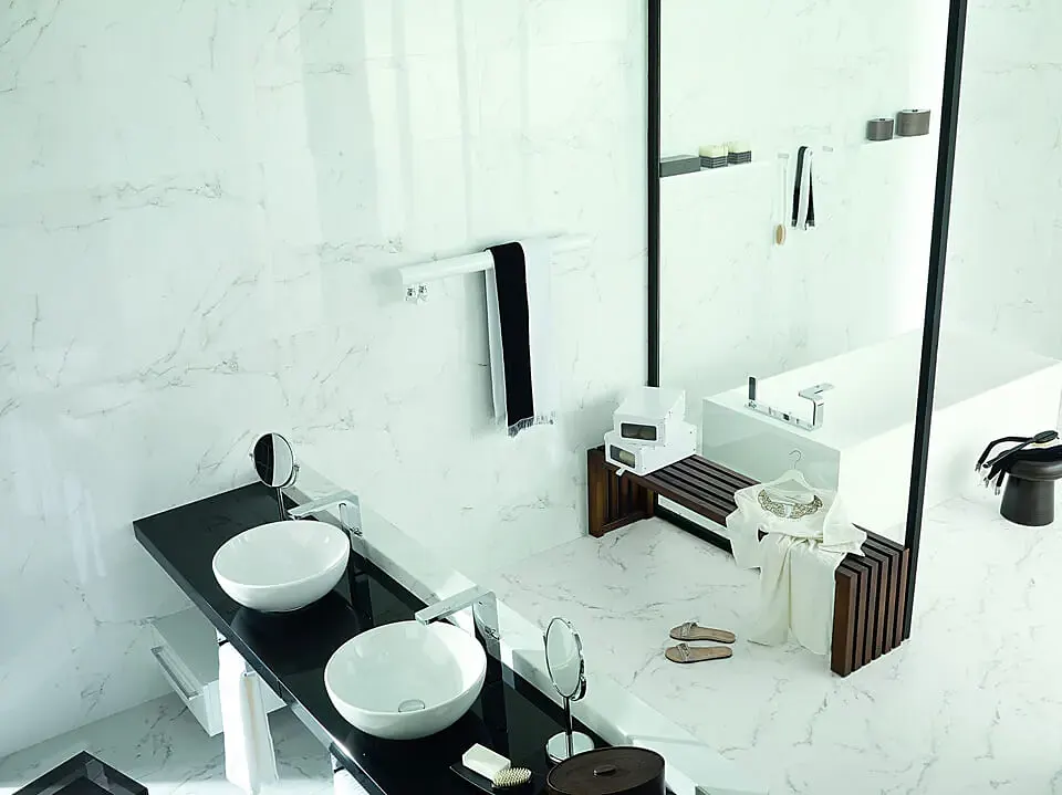 Коллекция Marmol Carrara в интерьере