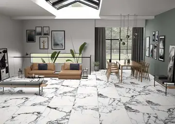 Керамогранит 60x60 Carving — интерьер 5