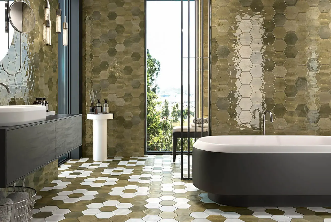Интерьер с плиткой Ribesalbes