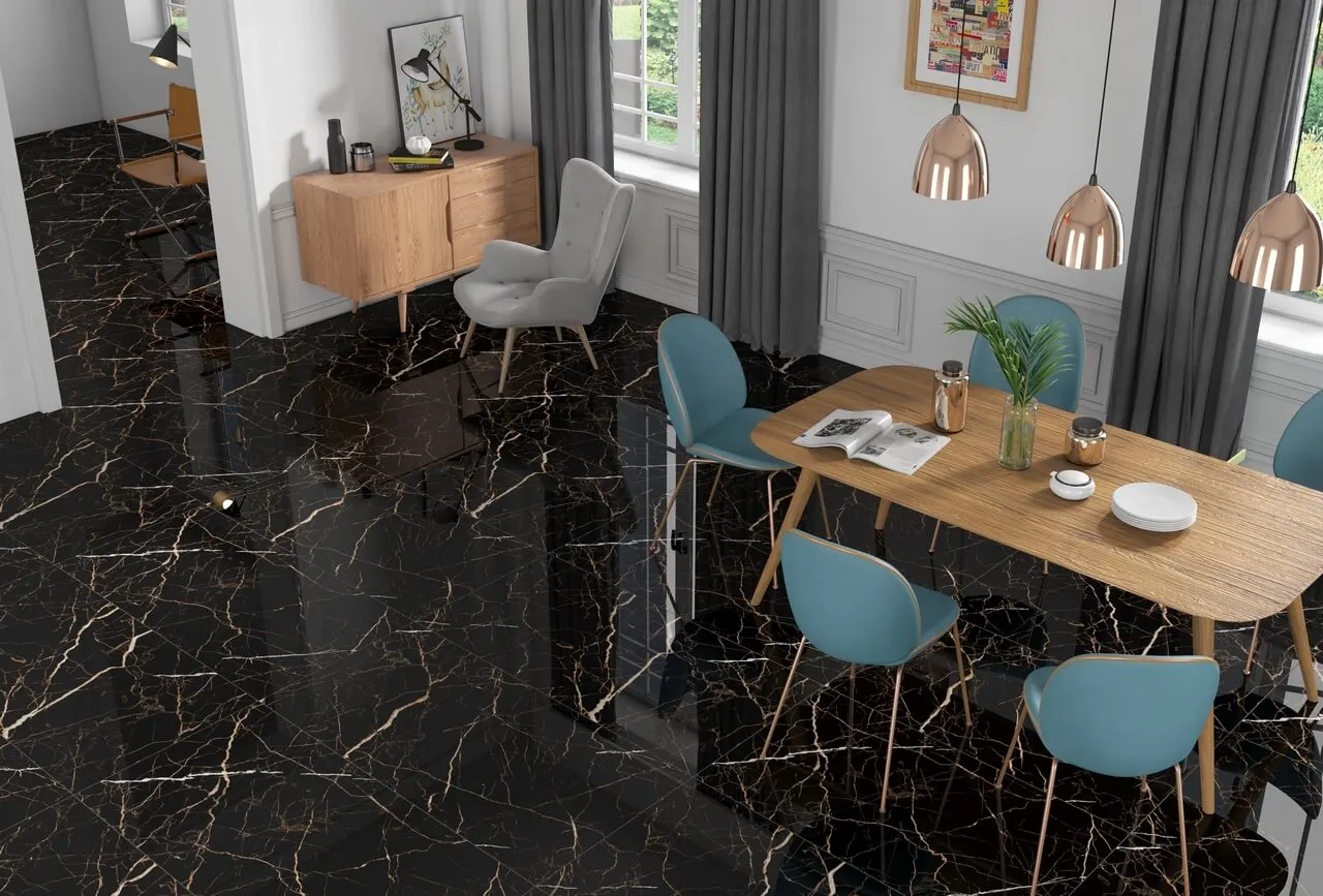 Коллекция Black Valcano High Gloss в интерьере