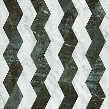 Керамогранит 41zero42 DANDY Ribbon White_Green 18,6х18,6