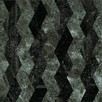 Керамогранит 41zero42 DANDY Ribbon Green_Black 18,6х18,6