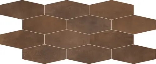 ABK Interno 9 Mosaico Losanga Rust 30x60