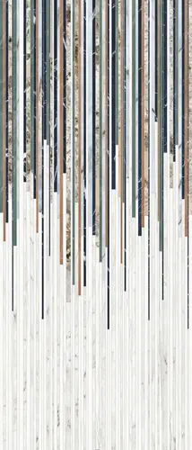 Широкоформатный керамогранит Sticks Lux 3D PF60015130, 120х280
