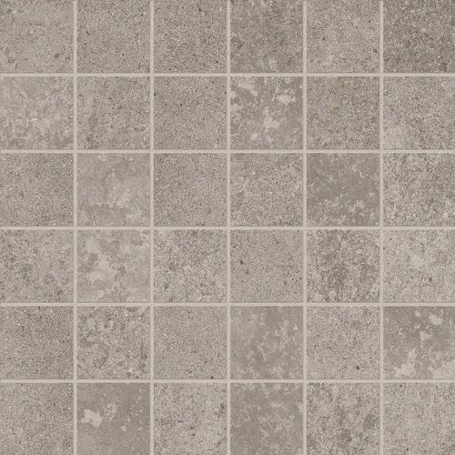 Мозаика Unika Mos.Quadretti Grey Rett.