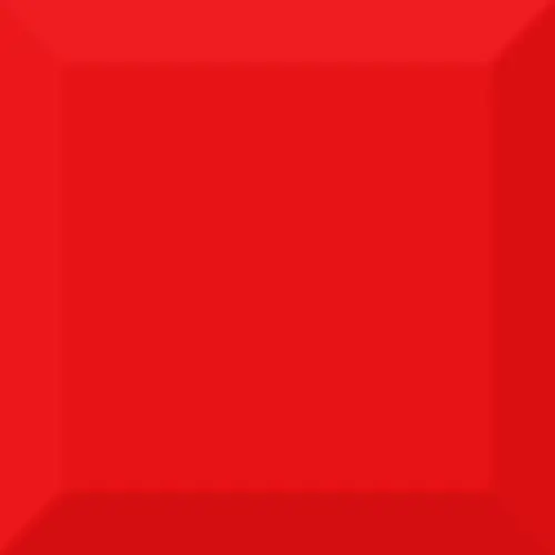 Absolut Keramika Aroma Foske Biselado Brillo Rojo 10x10