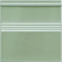 Adex Modernista Rodapie Clasico C/C Verde Claro 15x15