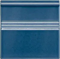Adex Modernista Rodapie Clasico C/C Azul Oscuro 15x15