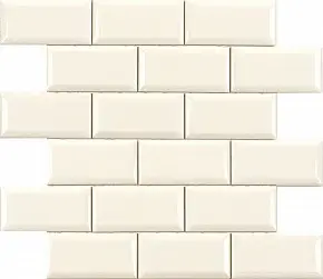 Adex Modernista Biselado PB C/C Marfil (5х10) Enmallado 30,5x30,9