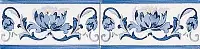 Adex Modernista Cenefa Benidoleig PB Azul C/C B 7,5x15