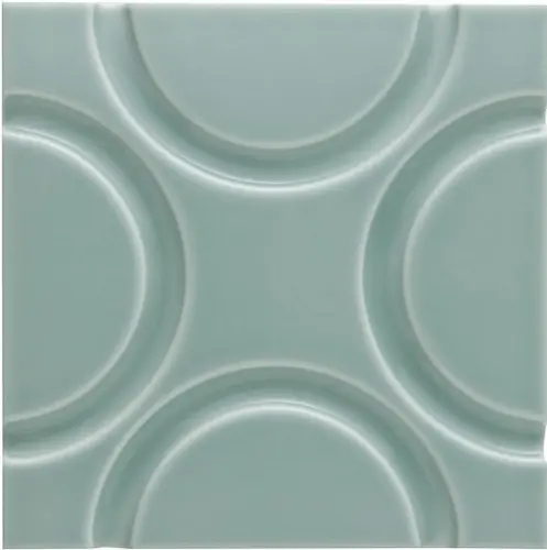ADEX NERI Relieve Geo Sea Green