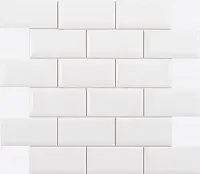 Adex Neri Biselado PB Blanco Z (5х10) Enmallado 30,5x30,9