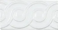 Adex Neri Relieve Clasico Blanco Z 7,5x15
