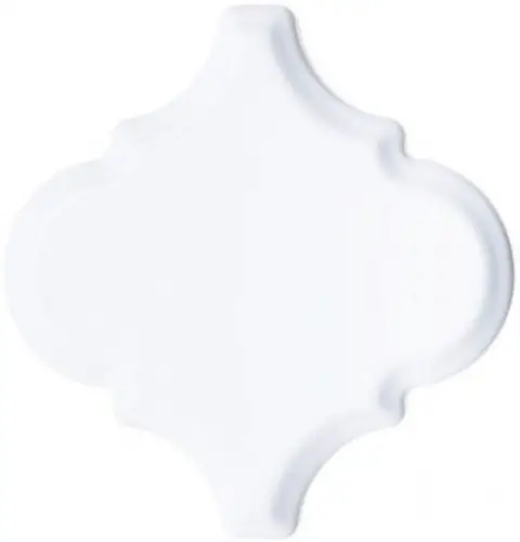 Adex Renaissance Arabesco Biselado Snow Cap 15x15