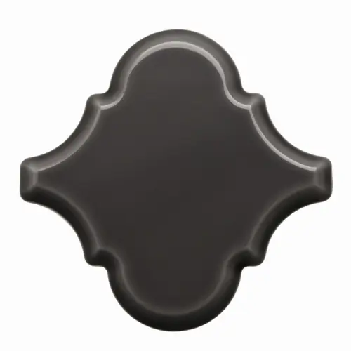 Adex Renaissance Arabesco Biselado Volcanico 15x15