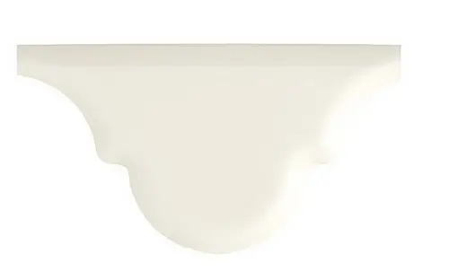 ADEX RENAISSANCE Arabesco Biselado Remate Almond 7,5х15