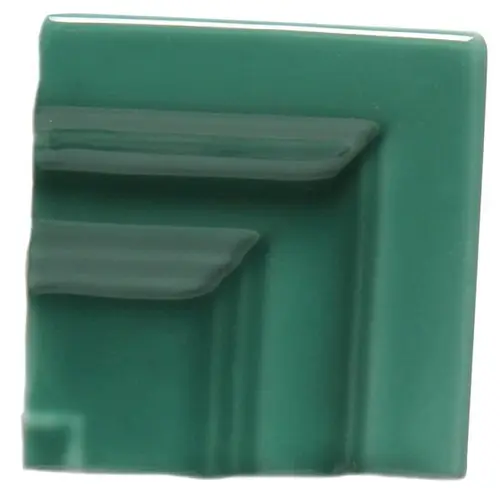 Специальные элементы ADEX RIVIERA Угловая вставка Angulo Marco Cornisa Rimini Green 5х5