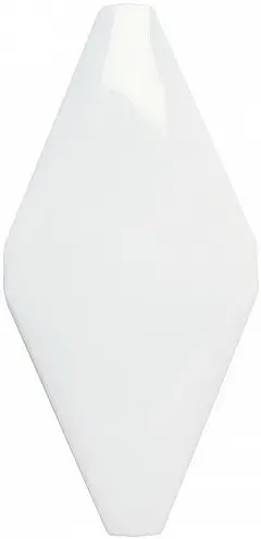 Adex Rombos Rombo Acolchado Blanco Z 10x20