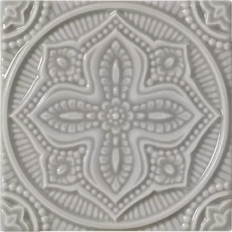 Плитка ADST4073 RELIEVE MANDALA PLANET GRAYSTONE 14,8х14,8
