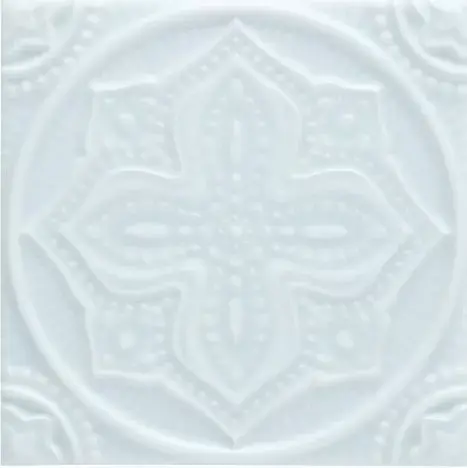 Плитка ADST4096 RELIEVE MANDALA PLANET ICE BLUE 14,8х14,8
