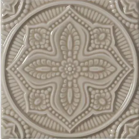 Плитка ADST4094 RELIEVE MANDALA PLANET SILVER SANDS 14,8х14,8