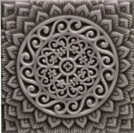 Плитка ADST4078 RELIEVE MANDALA UNIVERSE TIMBERLINE 14,8х14,8
