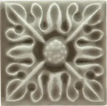 Плитка ADST4062 Taco Relieve Flor №2 Silver Sands 3х3