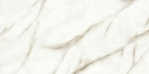Керамогранит Alma Ceramica Bianco Chiara Белый 8.5мм лаппатированый 114x57