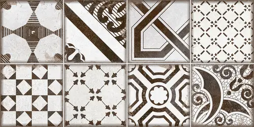 TWU2550BOH17 плитка облицовочная рельефная Boho 24.9х50
