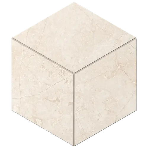 Мозаика Marmulla MA02 Cube 29x25 полированная.(10 мм) бежевая