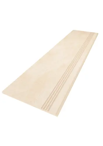 Ступень Marmulla MA02 30x120 непол. с насечками бежевая