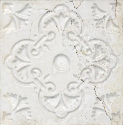 Aparici Aged White Ornato 20x20